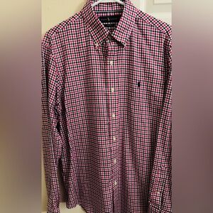 Ralph Lauren Non Iron 100% Cotton Multicolored Men’s L Long Sleeve Button Down